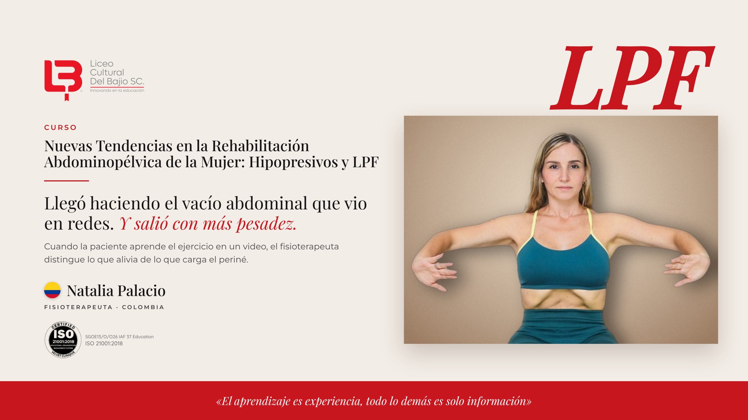 Nuevas Tendencias en la Rehabilitación Abdominopélvica de la Mujer: Hipopresivos y LPF