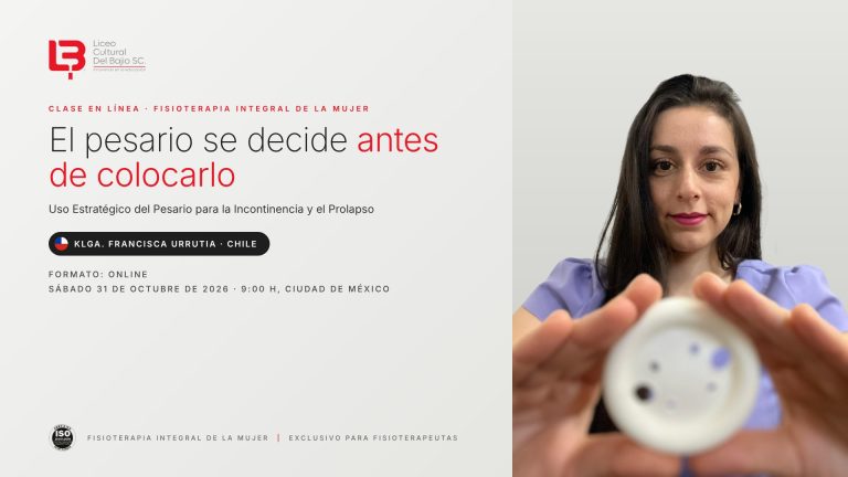Uso Estratégico del Pesario para la Incontinencia y el Prolapso
